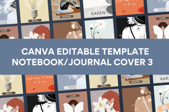 Canva Notebook & Journal Cover Template3: A Designer's Take on Instant Publishing