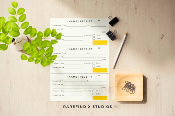 Master Your Paperwork: Editable Receipt Templates for Canva