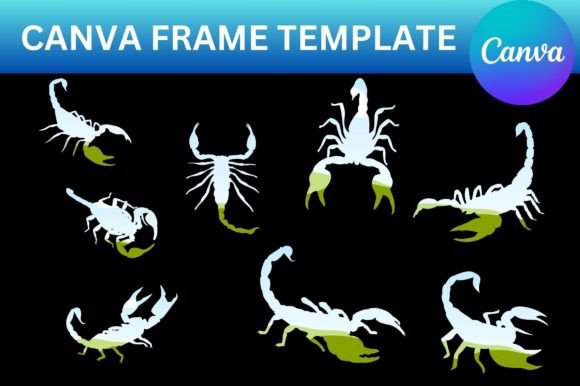 Scorpions Canva Frame Template: A Designer's Creative Edge