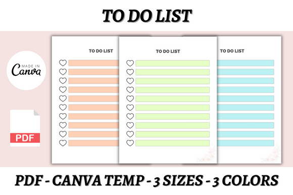 Streamline Your Workflow with a To Do List Canva Template